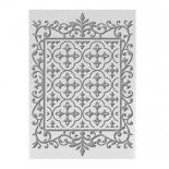Embossing folder - Calvins Quatrefoi
