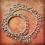 Chipboard - Park Avenue round frames