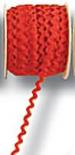 Ricrac – red