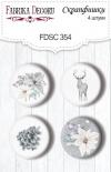 Flair buttons - Winter melody