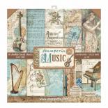 Paper 30x30 cm - Stamperia Music