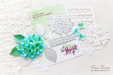 Cutting die - Hydrangea