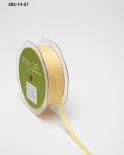 Ribbon - Twill Chevron Stripes (Yellow)
