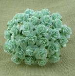 Roses 15mm - Pastel Green