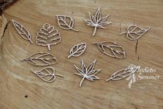 Chipboard - Leaves mini