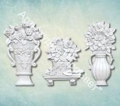 Flowers in vases