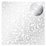 Acetate sheet - Silver Butterflies