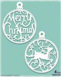 Cutting die - Christmas Bauble Duo