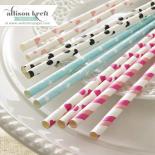 Paper straws - Sprinkled with love