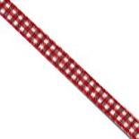 7mm gingham – red