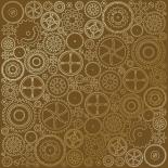 Lapa ar foliju - Golden Gears Milk chocolate