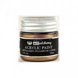 Metallique Acrylic Paint - Steampunk copper