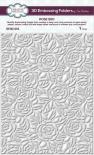 Embossing folder - Rose Bed