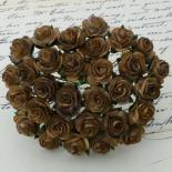 Roses 15mm - Chocolate