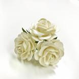 Large roses - Cream