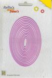 Cutting die - Straight oval