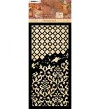 Stencil - Baroque glass