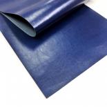 Glancēta mākslīgā āda - Dark blue (50x70 cm)