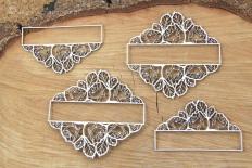 Chipboard - Roses frames