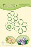 Cutting die - Easy flower 002 