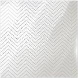 Caurspīdīga acetāta lapa - Chevron Dot Silver