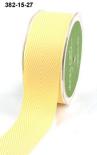 Ribbon -  Twill/Chevron Stripes  (Yellow)