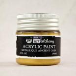 Metallique Acrylic Paint - Ancient Coin
