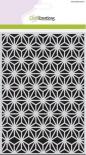 Stencil - Triangle flower