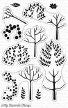 Stamps - Modern Trees