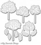 Cutting die - Modern Trees