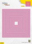 Cutting die - Griešanas forma - Double stitchlines Square