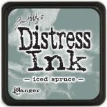 Distress ink (Iced spruce)