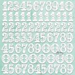 Chipboard - Number set