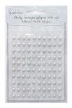 ADHESIVE PEARLS  GREY