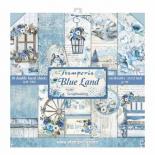 Papīrs 30x30 cm - Blue Land