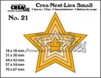 Cutting die - stars