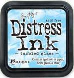 Distress ink (Tumbled Glass)