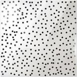 Caurspīdīga acetāta lapa - Confetti Dot Black
