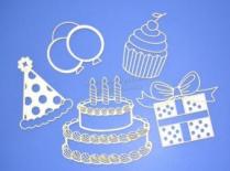 Chipboard - Celebration