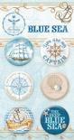 Fair buttons - Blue sea