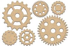 MDF chipboard - Gears 2