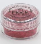 Red Sparkling  flock