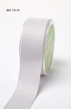 Ribbon -  Twill/Chevron Stripes  (Grey)