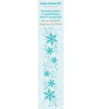 Border embossing folder - Snowflakes