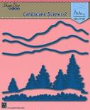 Cutting die - Landscape scene