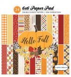 Paper 15x15 cm - Hello Fall