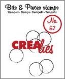 Clear stamp - Grunge circles