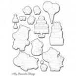 Cutting dies - Happy Hippos