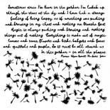 Stencil - Dandelion