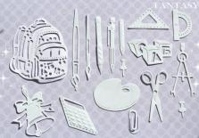 Cutting die - School set